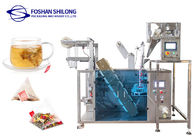 Stand Up Shilong Nylon Triangle Tea Bag Packing Machine Kontrol PLC
