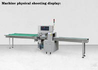 ODM Disposable Medical Horizontal Packing Machine Kecepatan Tinggi Film 450mm Berlubang