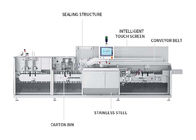 PLC Carton Box Minuman Cartoning Packaging Machine 380V 50HZ Kecepatan Tinggi