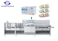 PLC Carton Box Minuman Cartoning Packaging Machine 380V 50HZ Kecepatan Tinggi