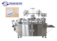 H1900mm Antiseptic Alcohol Pad Packing Machine 60 * 60mm self diagnosis