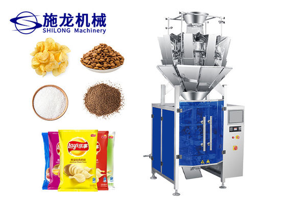 Multihead Weigher Puffed Food Packing Machine 20bags / Min 420mm 2500ml